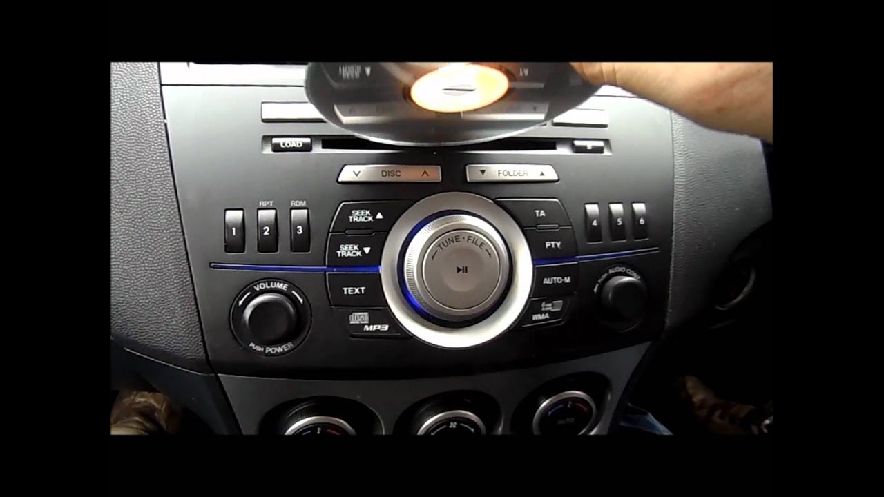 2010 MAZDA 3 6 DISC STEREO/CD PLAYER