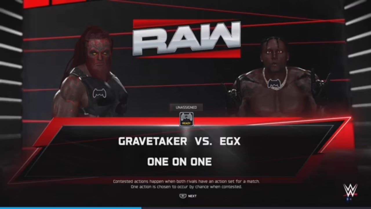 Wwe 2K25 WRESTLE WARS || Egx vs Gravetaker