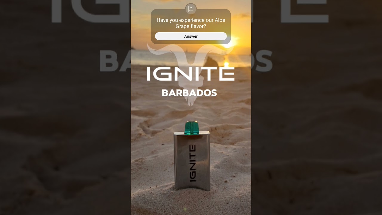 Ignite V50 Aloe Grape flavor