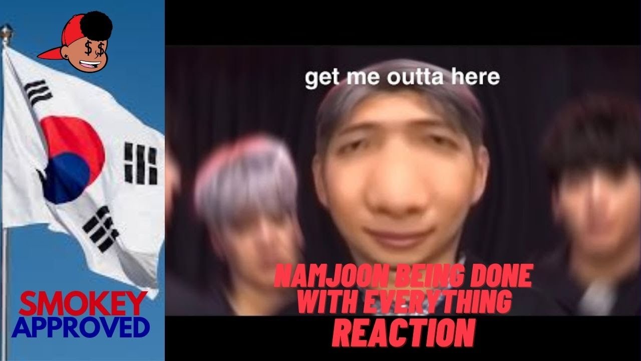 namjoon being done with everything #bts #btsreaction #btsarmy