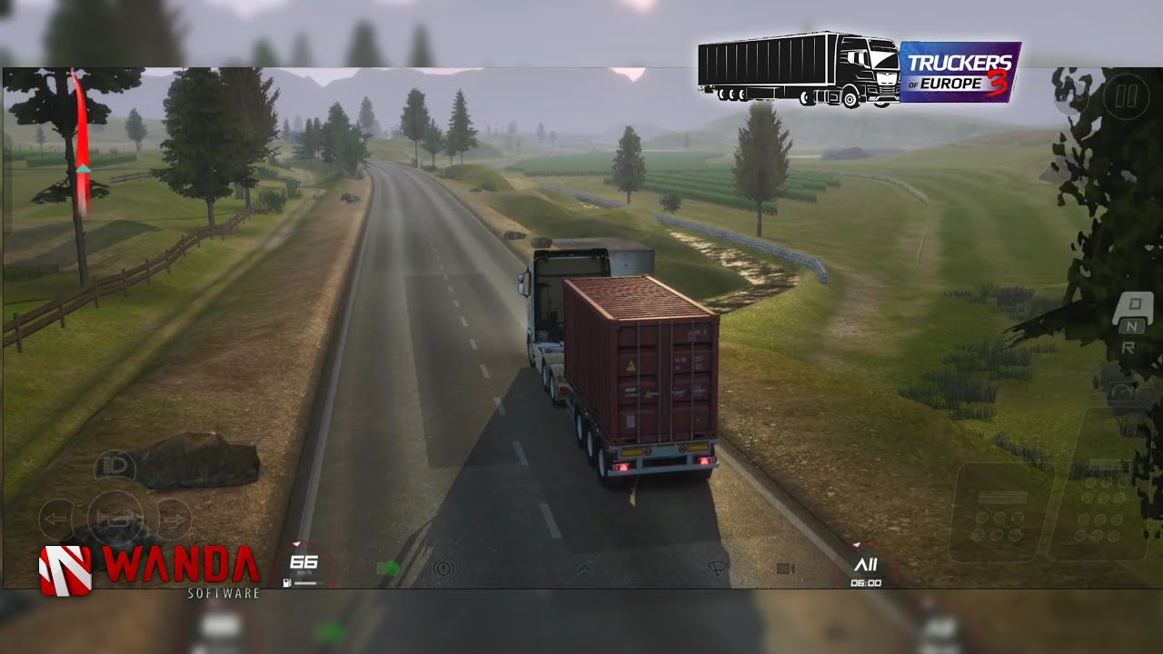 Truckers of Europe 3 - New Roads Zurich to Gotthard GamePlay #1 of 2