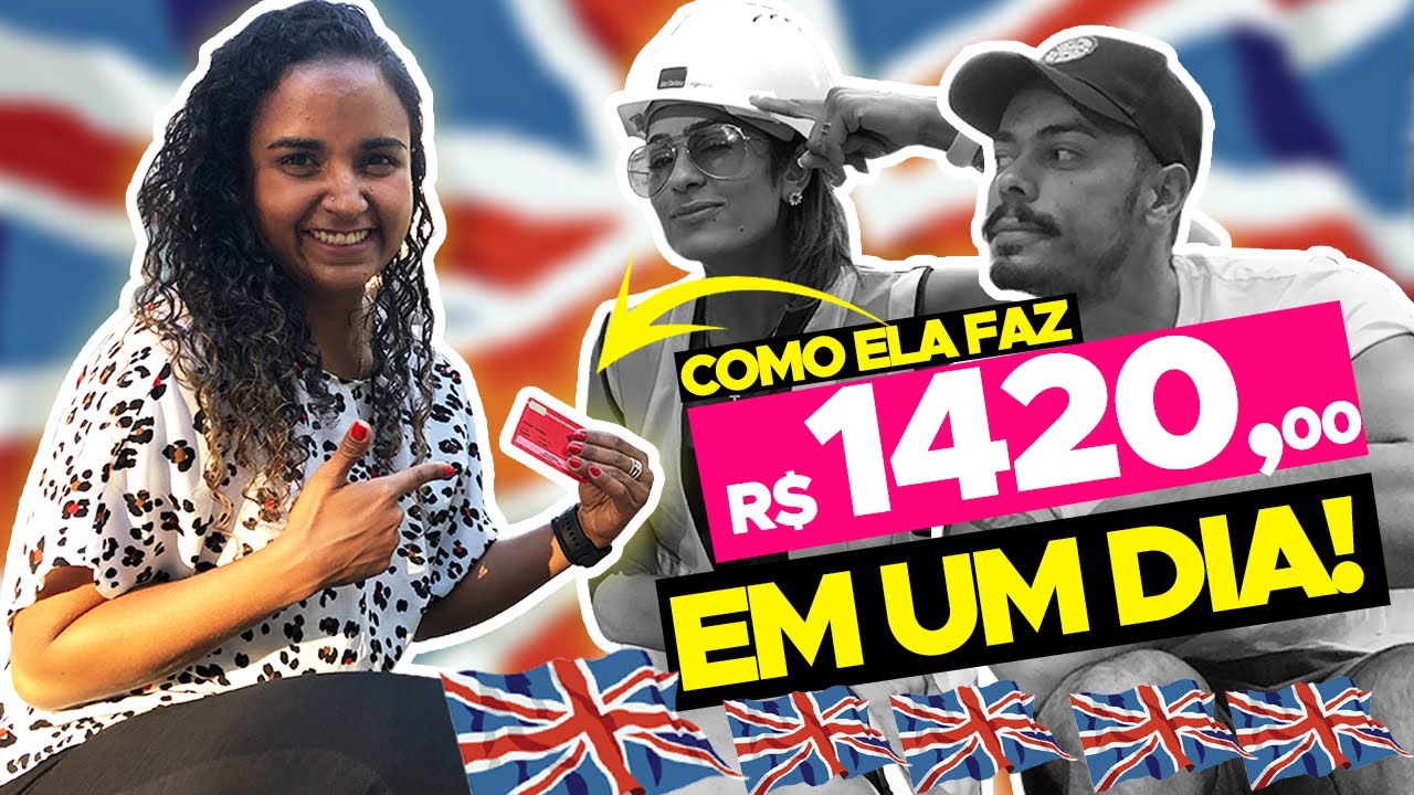 Como GANHAR DINHEIRO em Londres SEM FALAR INGLÊS? 🇬🇧  PASSO A PASSO#BrasileirosEmLondres