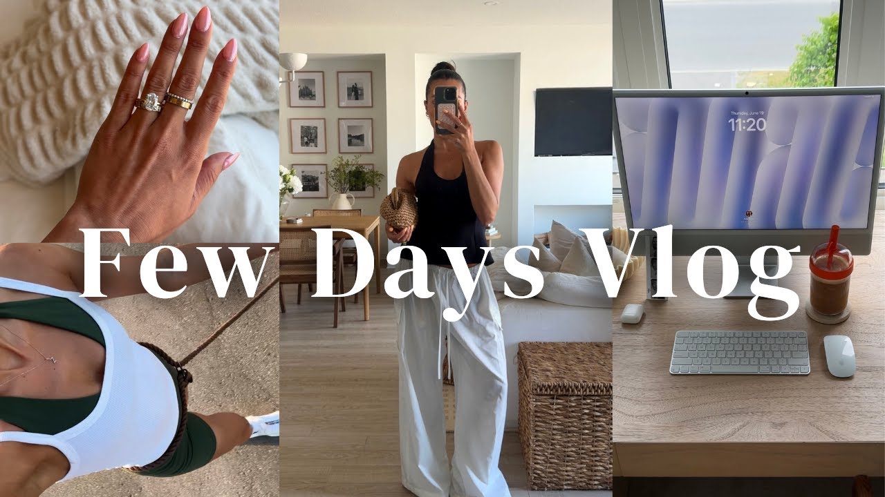 VLOG | few days of summer, recent favourites, backyard updates, Amazon unboxing & running errands