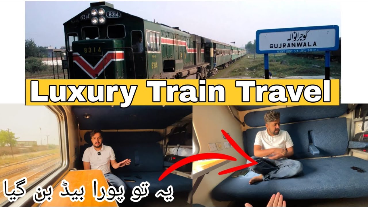 First Time Traveling in Ac sleeper | 8DN Tezgam | Rawalpindi to Multan