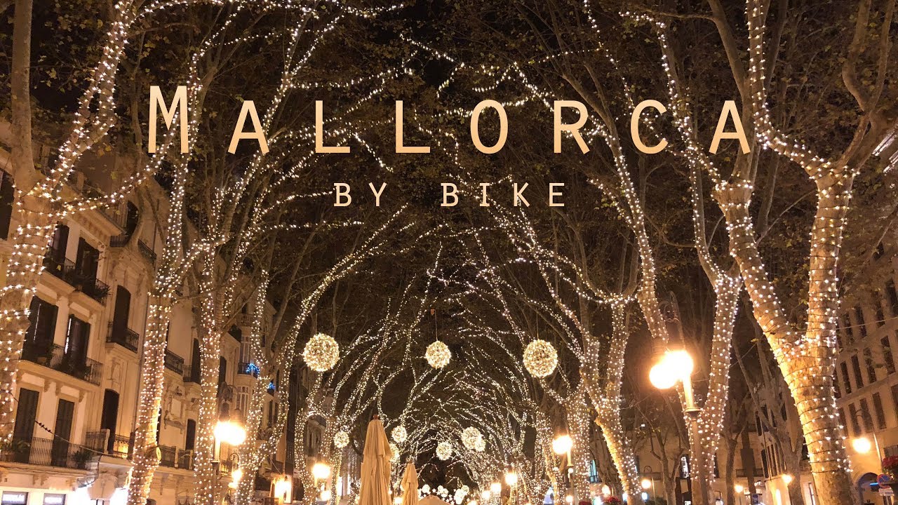Mallorca by bike in December - amazing christmas scenery