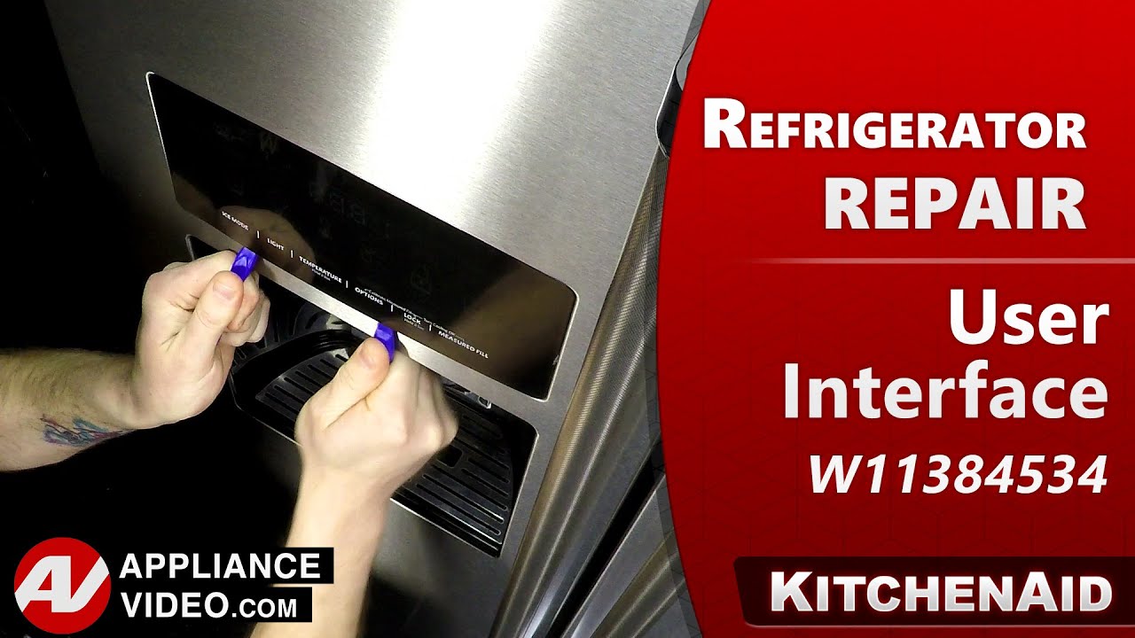 KitchenAid Refrigerator  - User Interface Repair