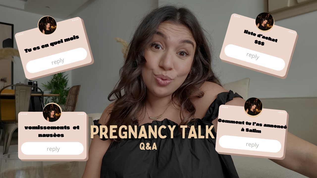 Je réponds à vos questions sur la grossesse 🤰🏼🥰😮‍💨