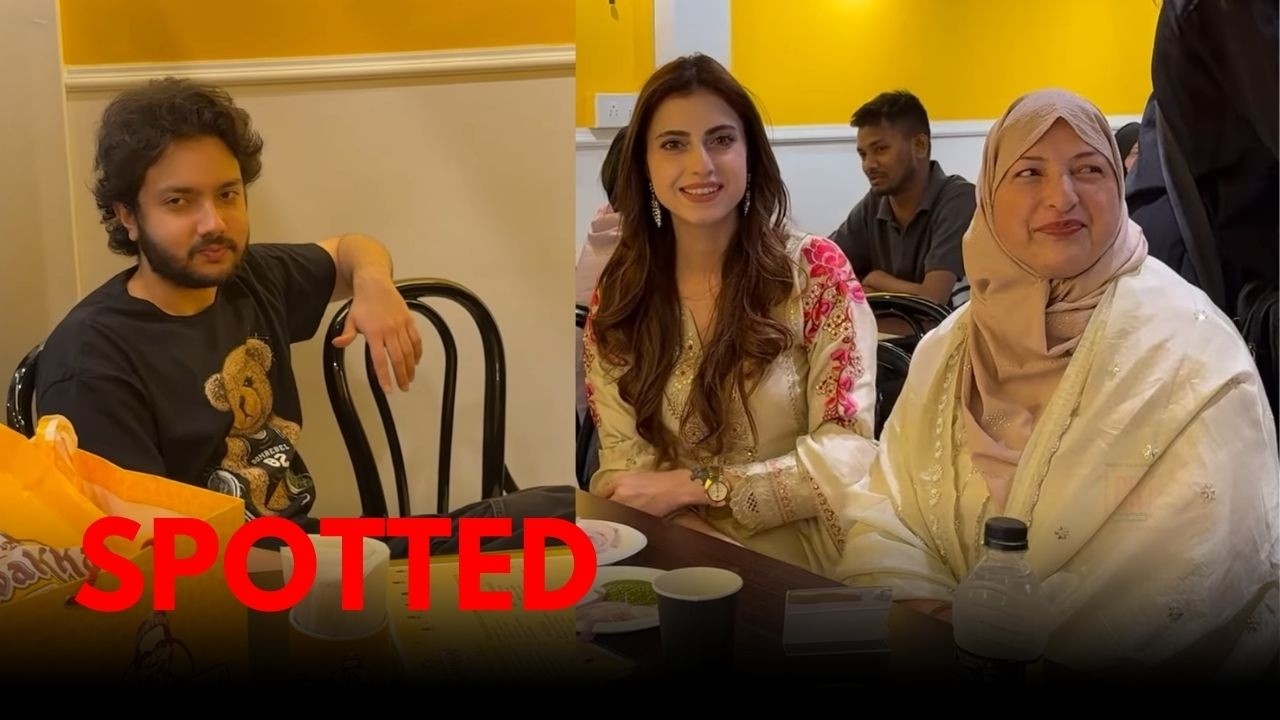 Farhana Bhatt, Nirvaan Khan & Others Spotted At Shabbir’s Tawakkal Sweets, Bhendi Bazaar For Iftari