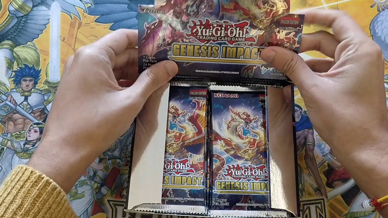 Genesis Impact Booster Box Opening TCG English