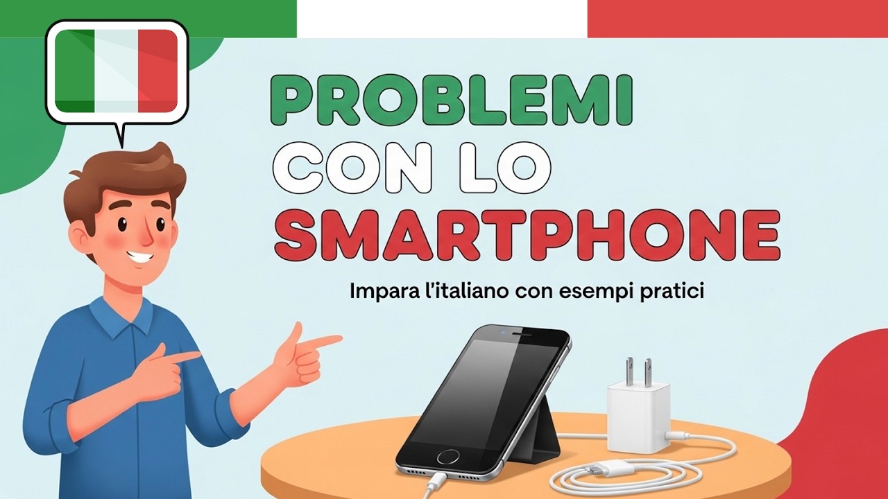 Impara l’italiano Podcast: Spiegare un problema con il telefono | Italiano Conversazione Pratico
