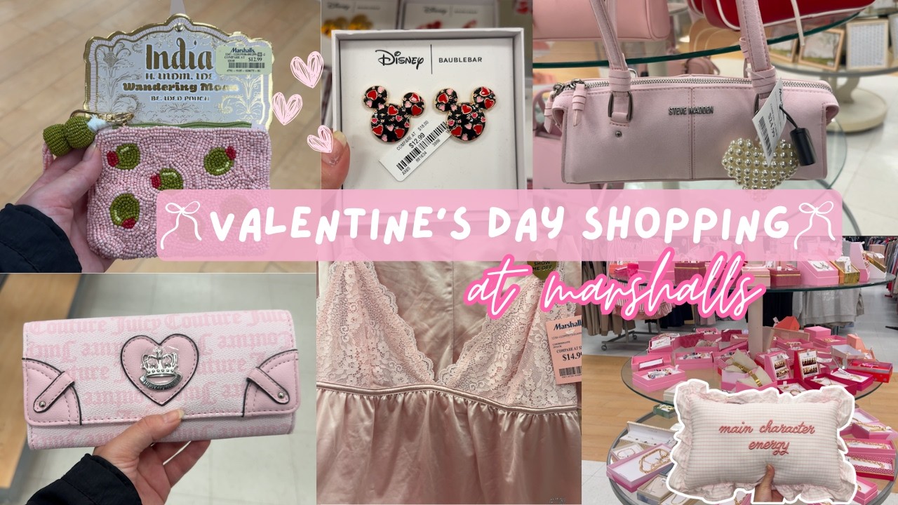 SHOPPING VLOG 🩷✨: Valentine's Day Haul, Pink Decor, Viral Finds, + more!