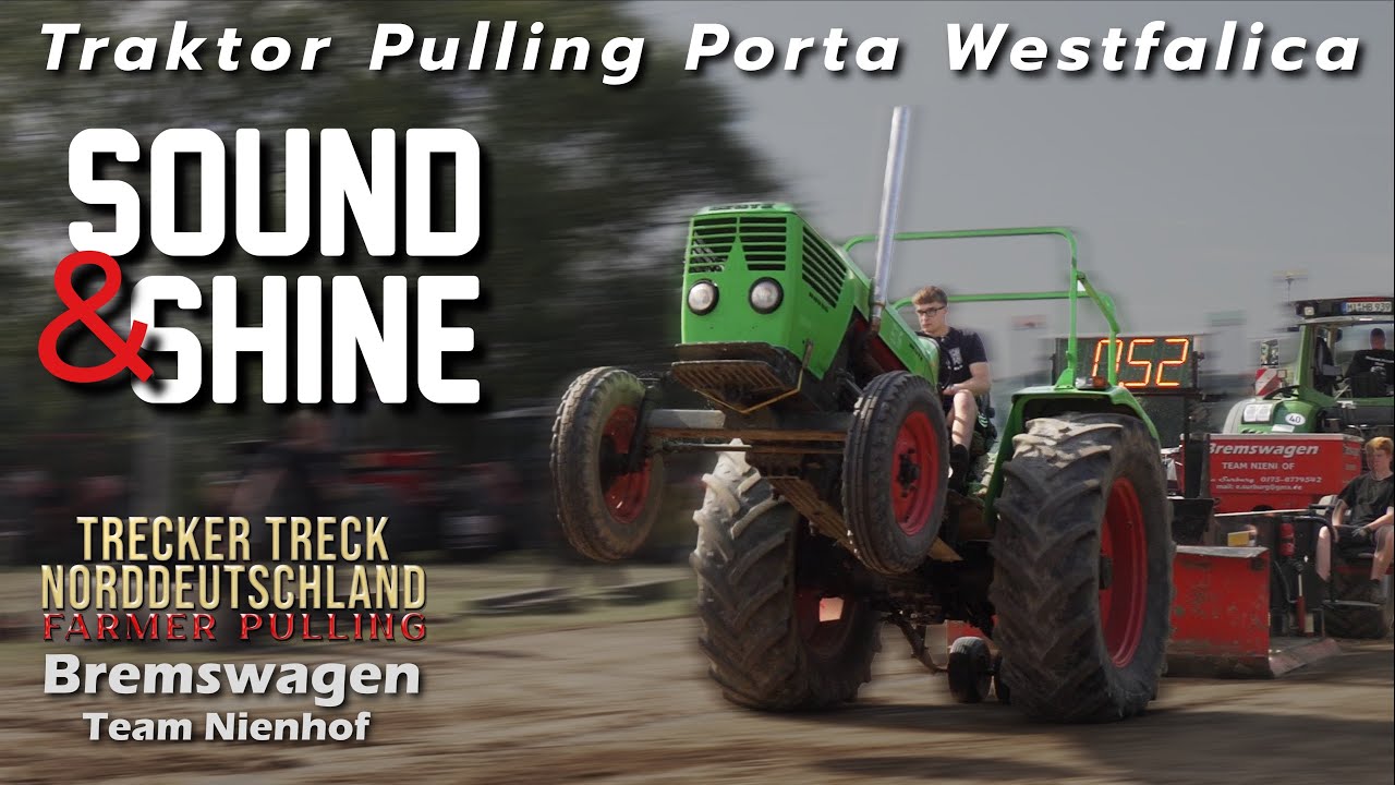 Traktor Pulling Porta Westaflica - Sound & Shine  #treckertreck #tractorpulling #norddeutschland