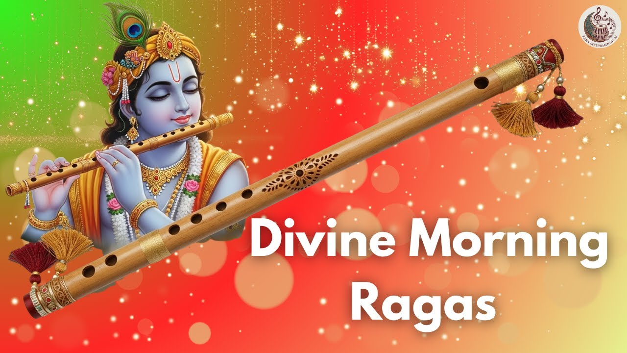 Divine Morning Ragas | Relaxing Indian Classical Instrumental for Inner Peace @RagaInstrumentalAI