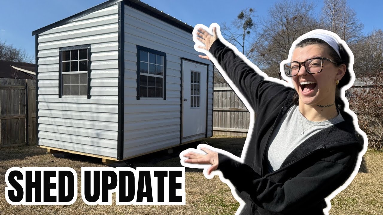 SHED UPDATE!!!!