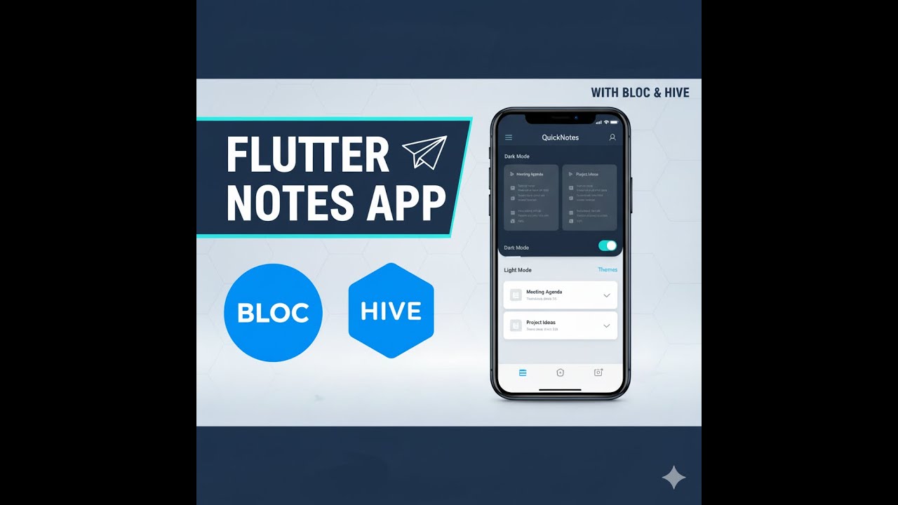 Flutter Note App: Clean Architecture with Bloc/Cubit & Hive Database
