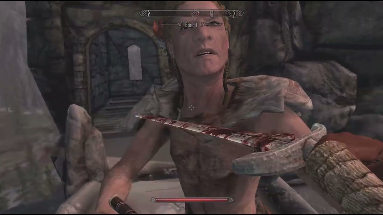 Playing Skyrim & Funniest Moments #48