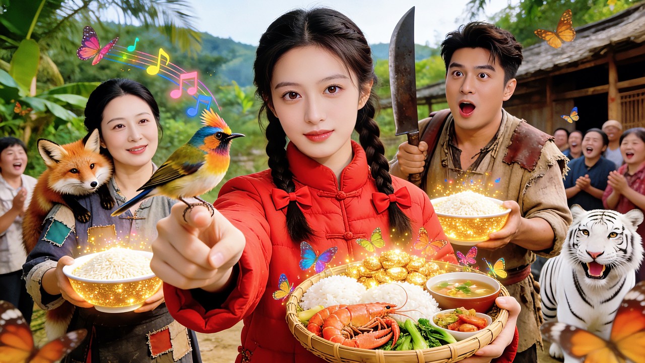 A Foresighted Village Girl Breaks a Curse and Leads Her Village to Wealth——Their Lucky Charm!