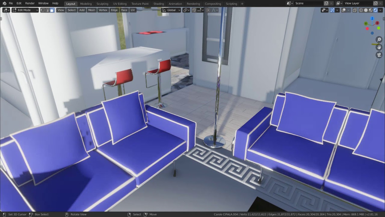 Visite virtuelle 3D int&eacute;ractive