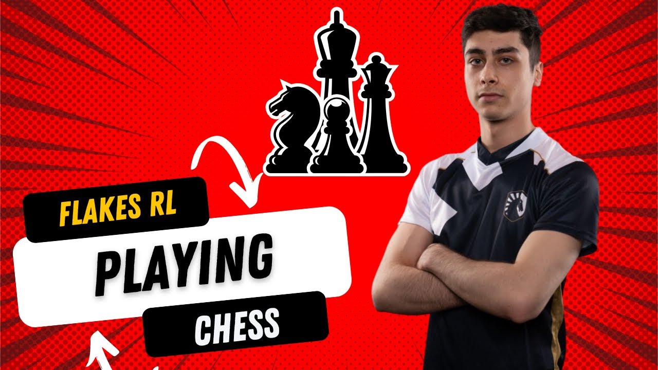 Flakes RL playing Chess against Top 1% Chess Grand Master