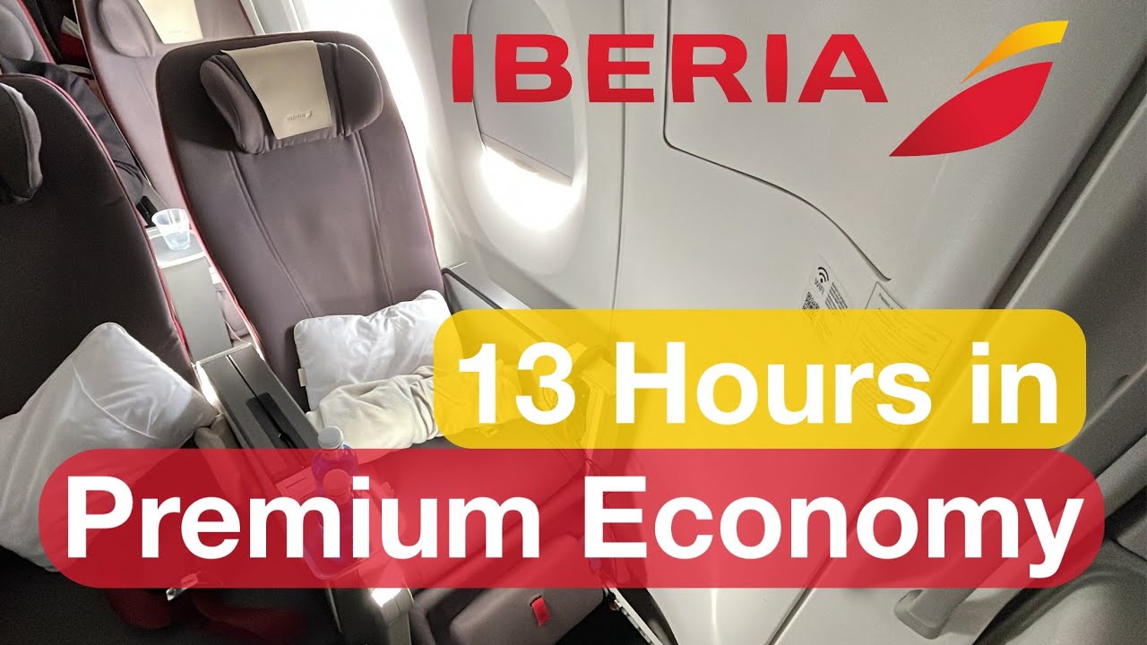 Premium Economy on Iberia's Longest Flight! | Review on Madrid to Santiago