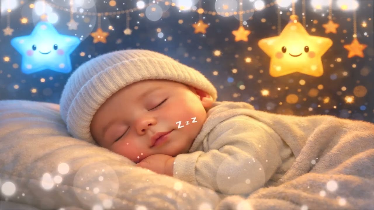 Mozart Brahms Lullaby 🌙💤 Soothing Baby Music🌙🎵 Sleep Instantly in 3 Minutes 💤 Overcome Insomnia
