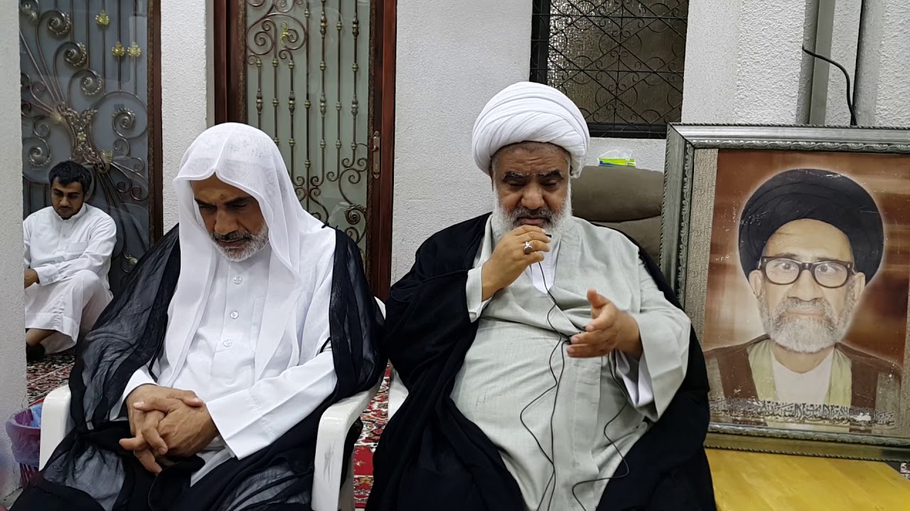كلمة العلامة الشيخ علي الدهنين بيت المرحوم العلامة السيد محمد علي العلي (رحمه الله) ١٤٤١/٣/٢١هـ