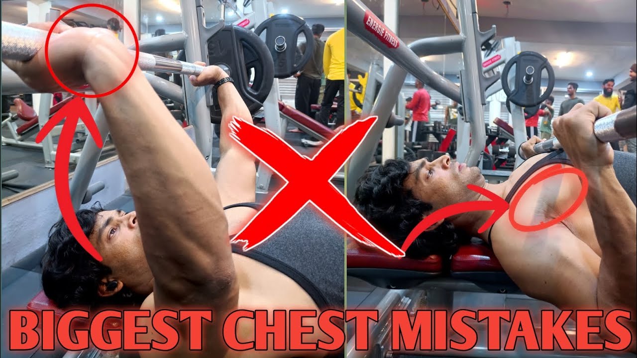 Biggest Chest workout mistakes | 3 worst chest workout mistakes 
