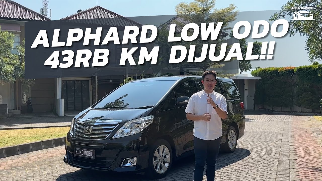 ALPHARD 2012 JALAN 43RB KM DIJUAL!!