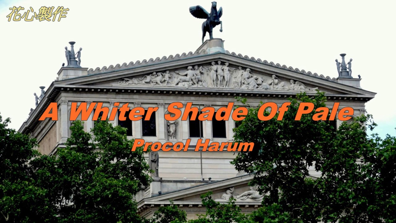 A Whiter Shade Of Pale Karaoke (Bb key) - Procol Harum