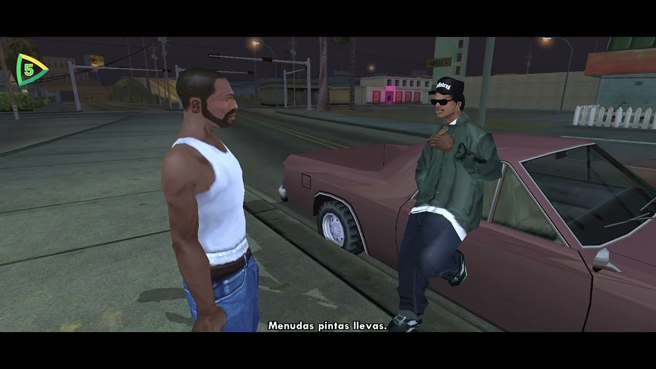 Jugando GTA SAN ANDREAS en ANDROID con CONTROL de PS4 #IXxTheAlexXI 
