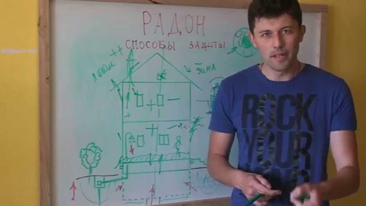 Защита дома от радона.
