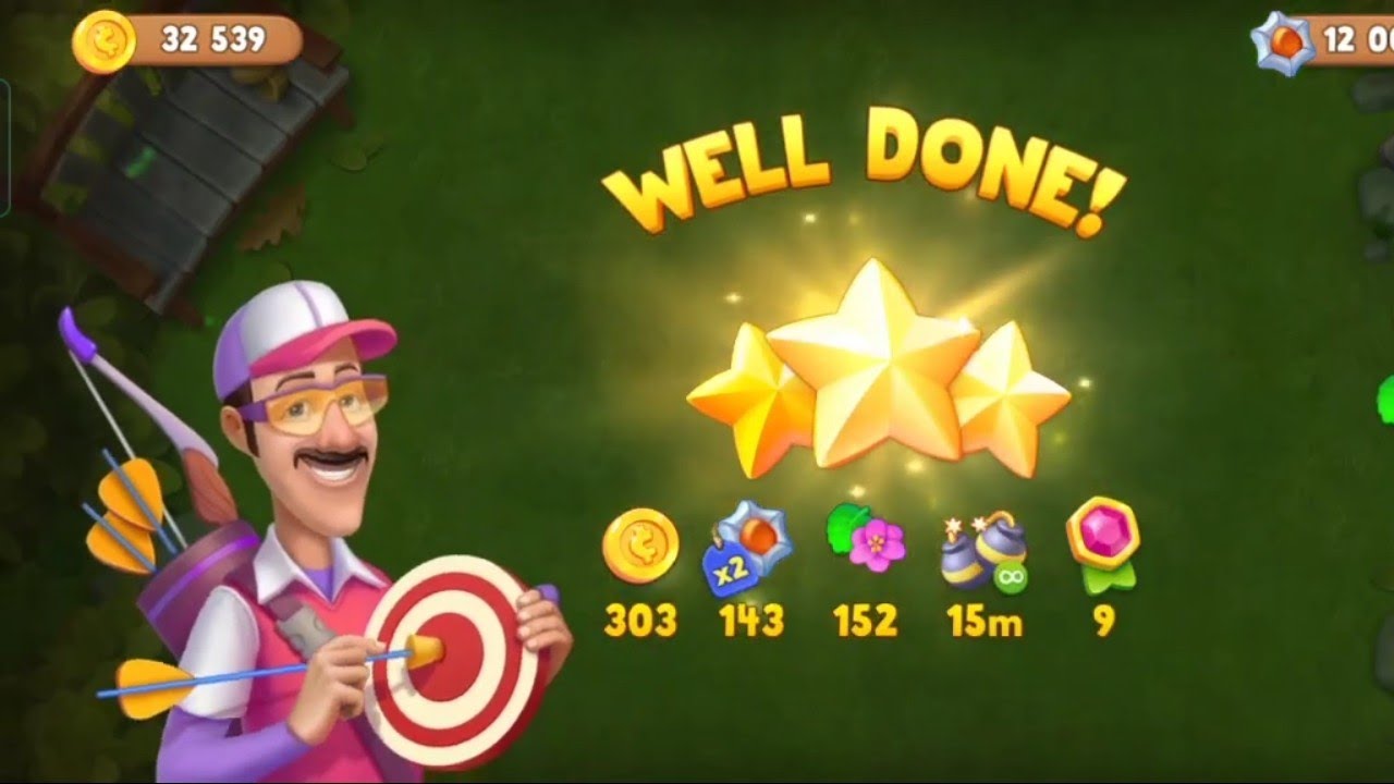 Gardenscapes level 9931 - 9945 ❤️ Gameplay Well Done