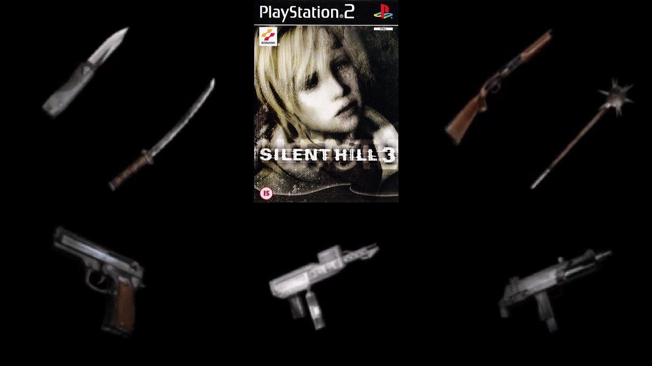 Silent Hill 3 All Weapons
