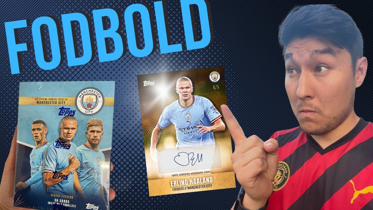 ÅBNER SPECIAL FODBOLDKORT MED CITY!