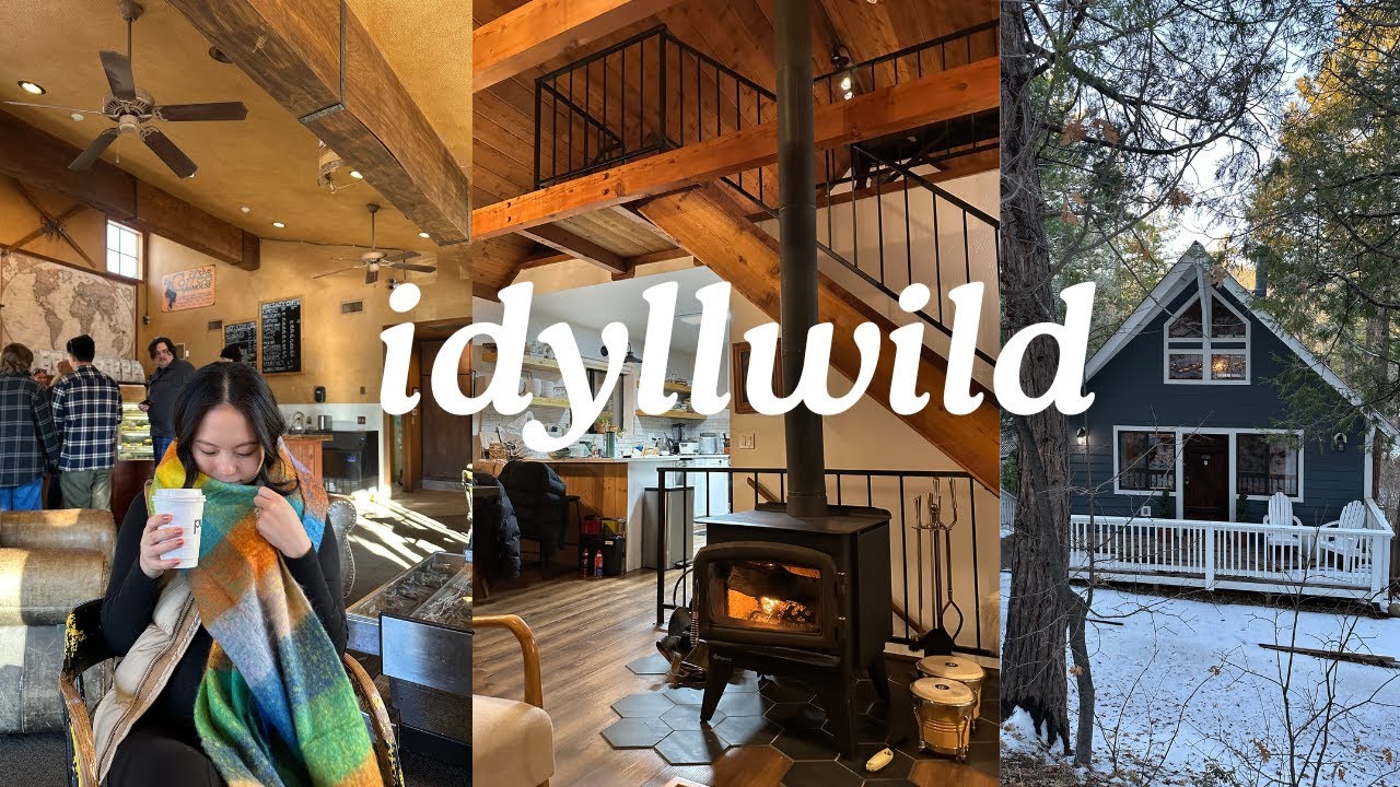 Idyllwild | Winter Weekend Getaway Itinerary | Travel Vlog