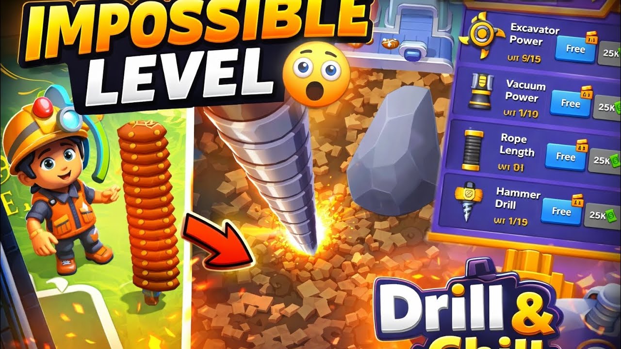 Drill & Chill Hardest Level Challenge 😱🔥 | Full Gameplay | #NAVVPLAYS #drill&chillgame