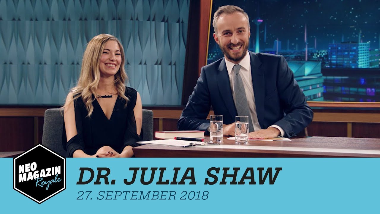 Dr. Julia Shaw zu Gast im Neo Magazin Royale mit Jan Böhmermann - ZDFneo