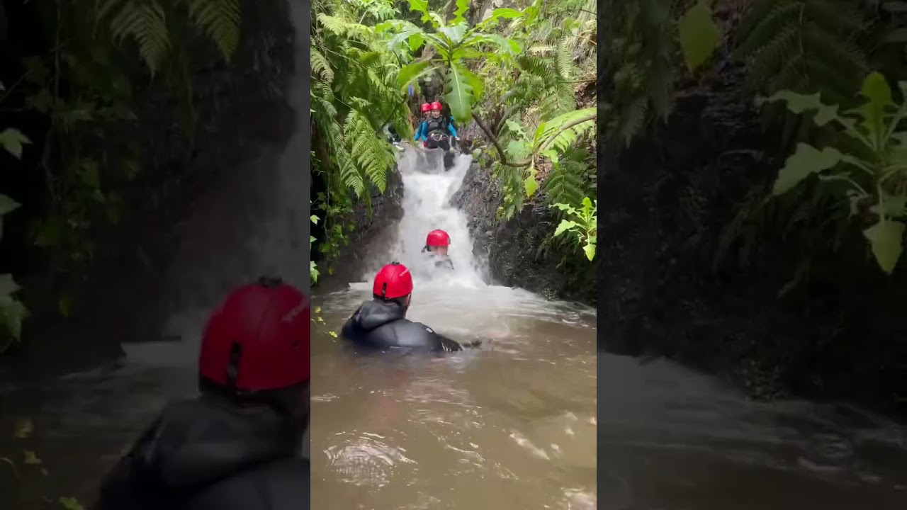 Having fun and adrenaline rush in the canyons of Madeira, Portugal all thanks to @epicmadeira !