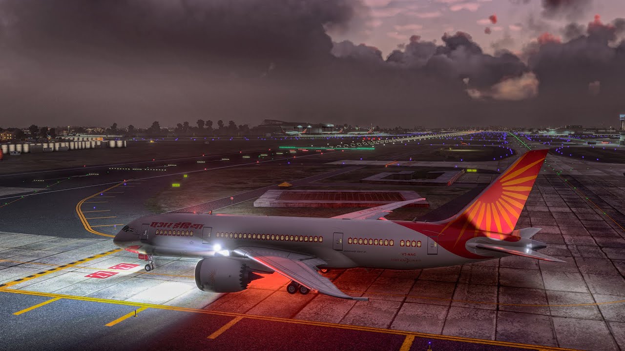 FULL FLIGHT AIR INDIA: Нью-Дели — Мумбаи. Впечатления от MSFS 2020. #путешествия