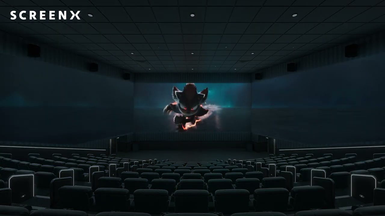 Sonic 3 ScreenX trailer | Cineworld Cinemas