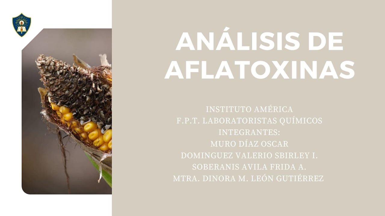 ANÁLISIS DE AFLATOXINAS
