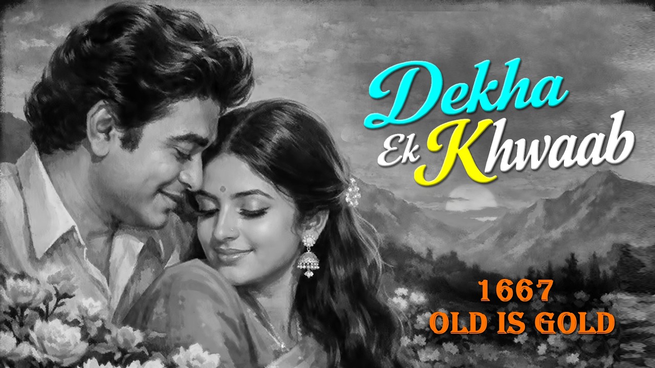 Dekha Ek Khwaab | Classic Romantic Duet | Vintage Bollywood Love Song | 70s Style Melody