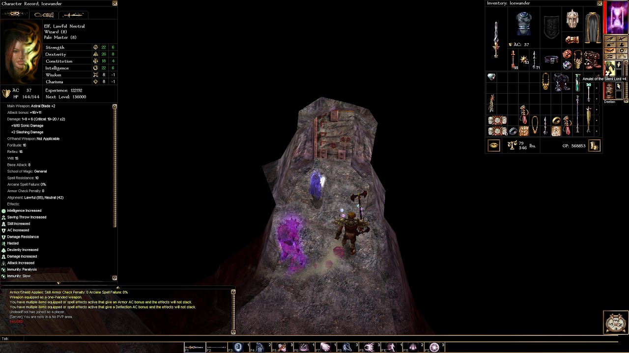 NWN endgame wizard
