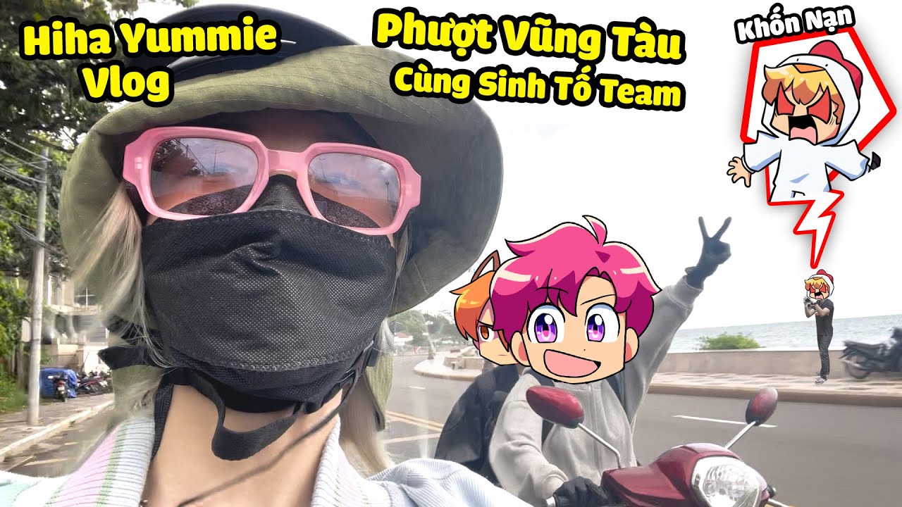 1 NGÀY HIHA YUMMIE ĐI PHƯỢT CÙNG SINH TỐ TEAM ( Hiha và Yummie Vlog ) 🥰😎