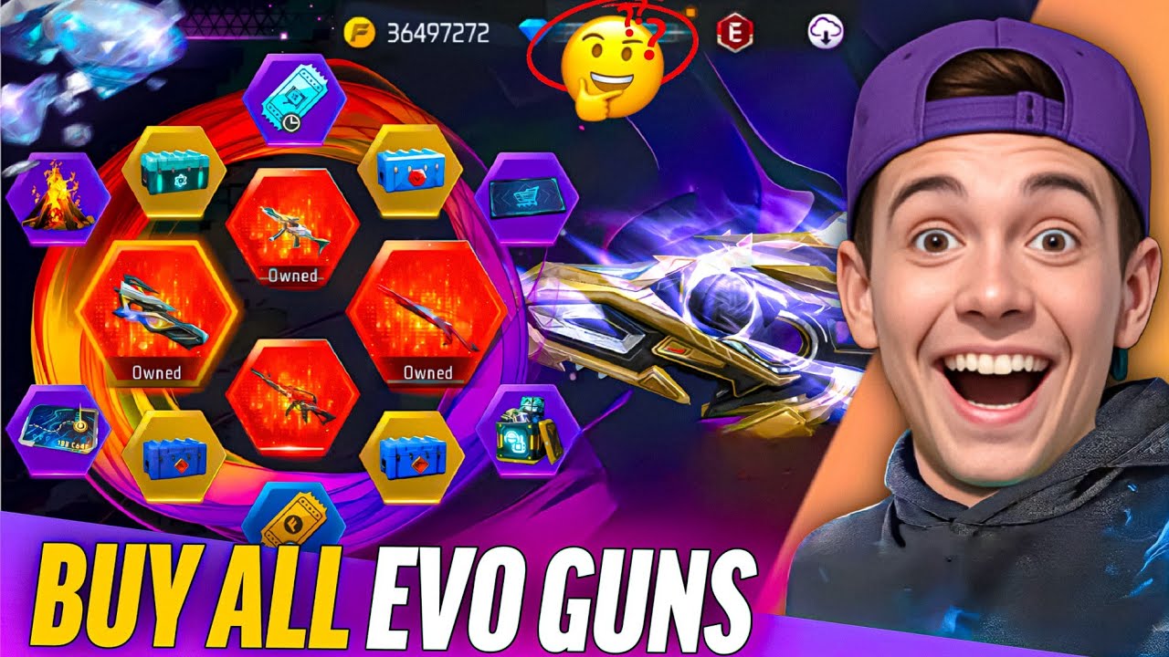 Upgrading My Prime Level 0 To 5 😲 Unlocking All Evo Guns ft. New Evo P90 😈 Nalla Free Fire