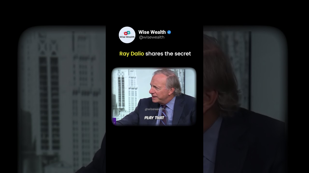 Ray Dalio Shares his Secret