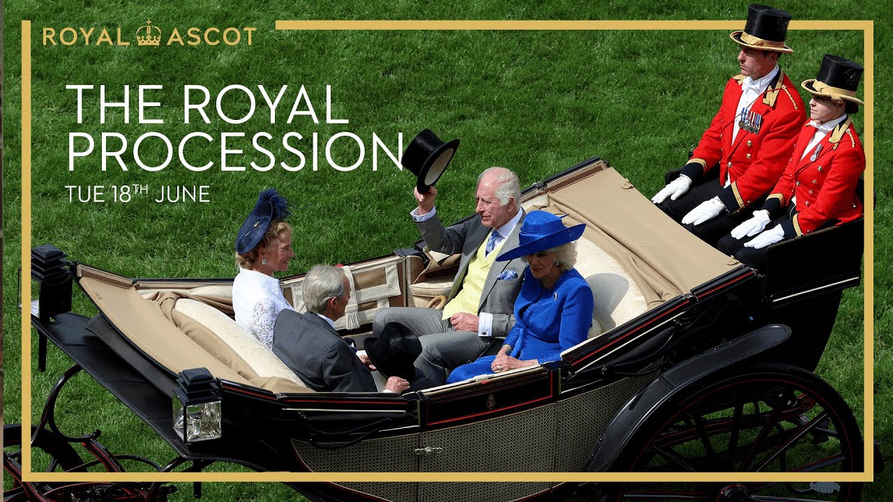 The Royal Procession at Royal Ascot 2024: Day One
