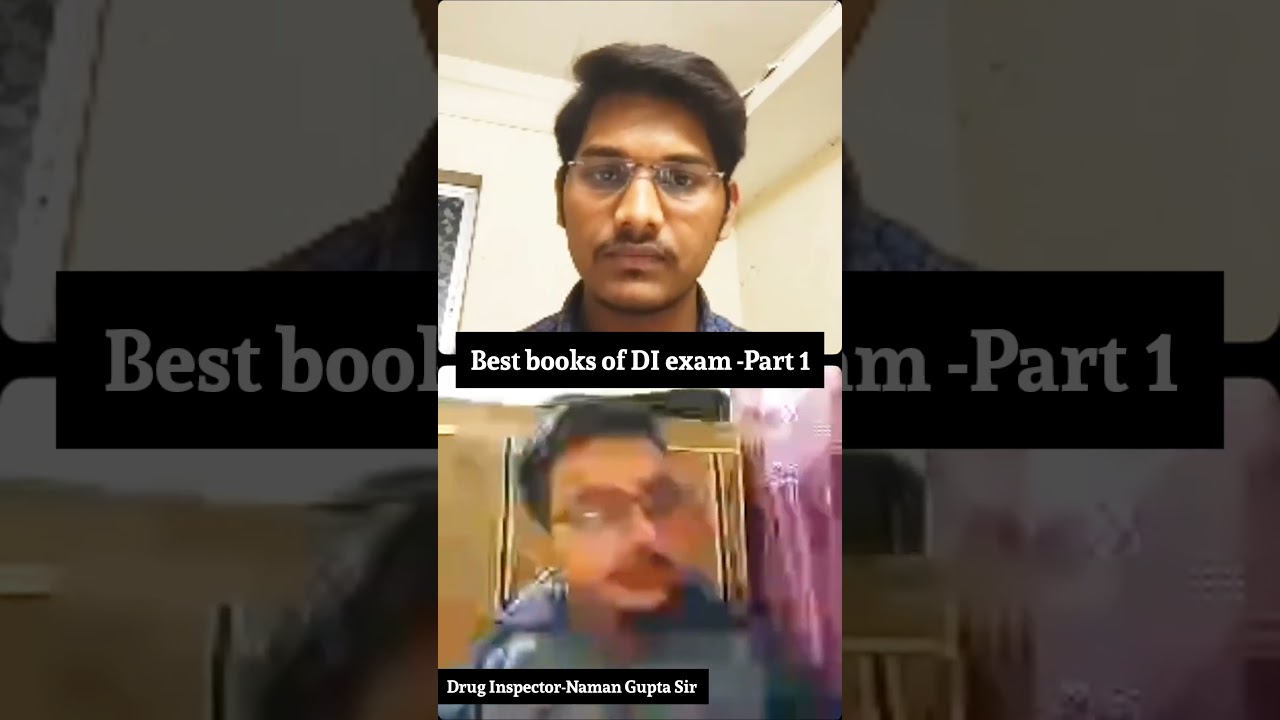 Best books for Drug Inspector exampreparation 1 #shorts #youtubeshorts