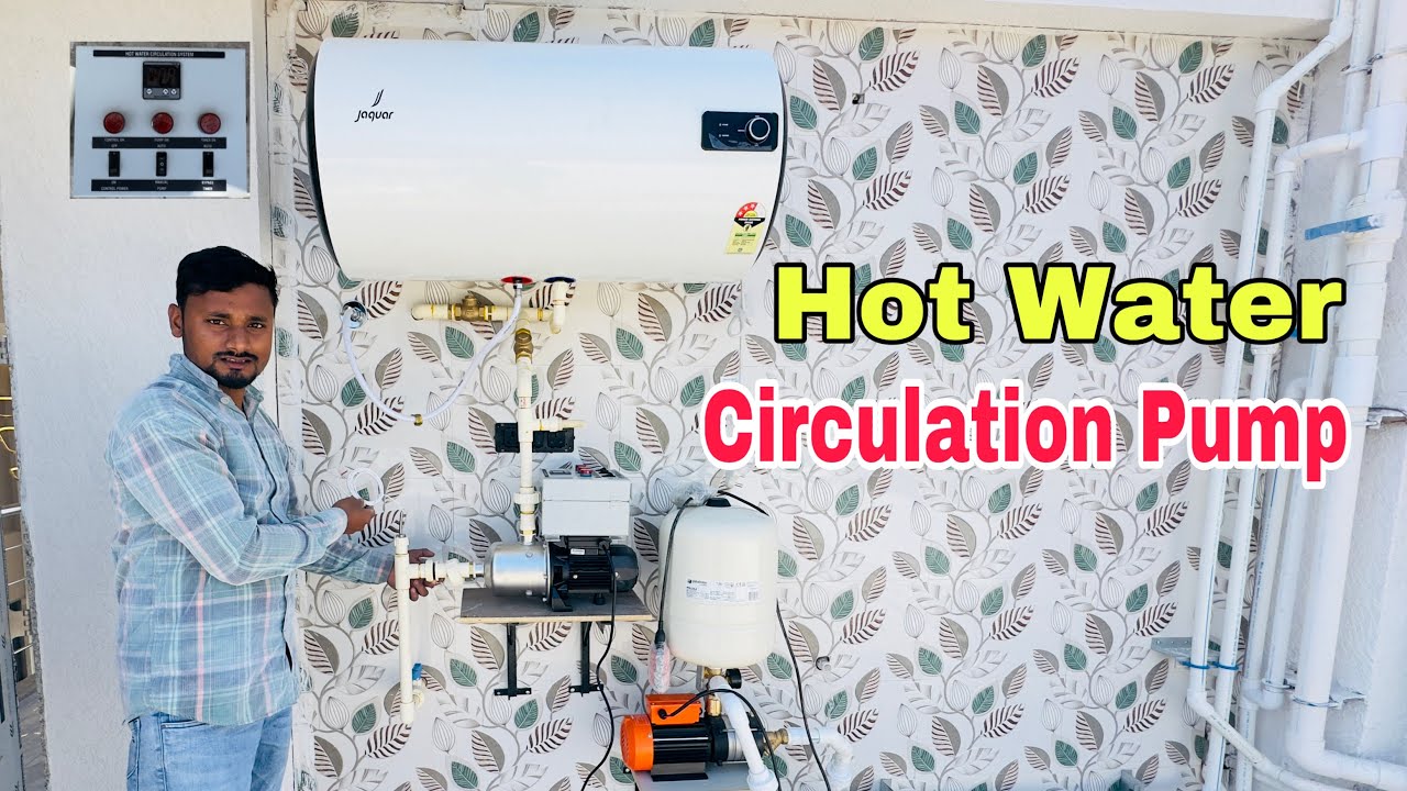 Hot Water Circulation Pump Fitting pipe line system