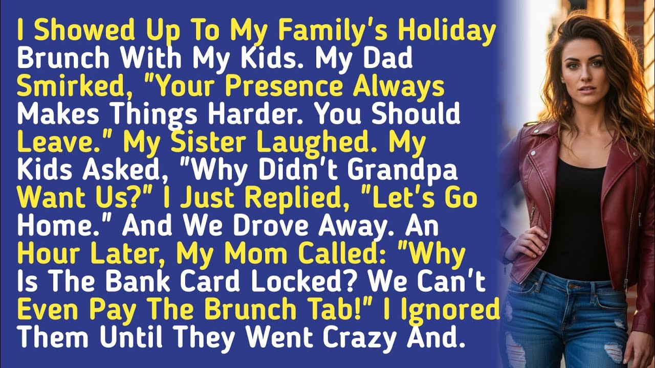 I Showed Up To My Family's Holiday Brunch With My Kids. My Dad Smirked, 